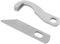 DIYEAH 2 Pièces Jeu de Couteaux de Surjeteuse pour Remplacement de Lames Accessoires de Machine à Coudre Couteaux Supérieur et Inférieur pour Couture Précise