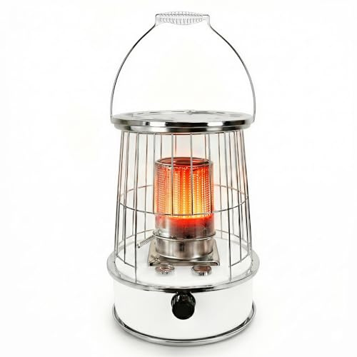 Vikye Indoor Kerosene Heater, 12000 BTU Non Electric Heater 6L Capacity with Tipping Protection,20H Runtime, for Indoor Outdoor Garage Camping