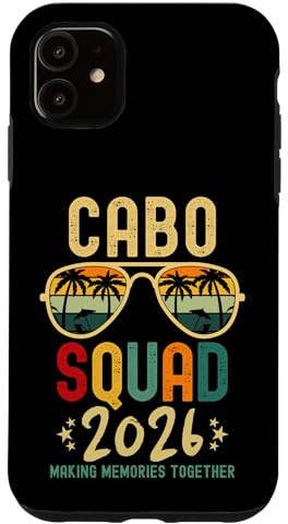 Hülle für iPhone 11 Cabo Vacation 2026 Squad Tropical Beach Vacation Matching