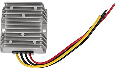 Brrnoo Convertitore Riduttore di Tensione IP68 48V 36V a 12V DC Modulo Trasformatore 20A per Auto e Applicazioni Industriali