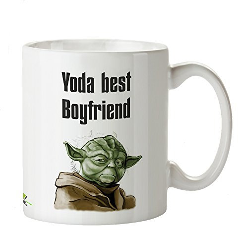 Kruzroyal DZ197 Yoda Best Boyfriend Funny Novelty Great Gift Idea Coffee Tea Mug