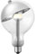 Home Sweet Home Designer LED Leuchtmittel Move Me | E27 | G120 Sphere LED-Lampe | Silber | Mit verstellbarem Diffusor | Dimmbar | 5W 400lm | warmweißes Licht | für E27-Fassungen