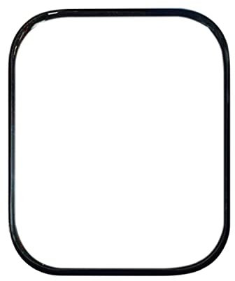 Displayglas Frontglas Ersatzglas für Apple Watch Serie 7 Reparatur Schwarz 45mm