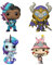 Funko Pop! Borderlands Tiny Tinas Wonderlands 4er Set - Tiny Tina, Butt Hengst, Dragon Lord und Paladin Mike