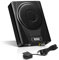 BOSS Audio Systems BASS8 - Subwoofer per auto alimentato da 20,3 cm, 800 ad alta potenza, basso profilo, amplificatore integrato, per camion, scatole e contenitori, controllo remoto del subwoofer