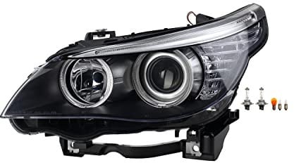 Johns, Scheinwerfer passend für BMW 5er E60/E61 04/07-03/10 links + Leuchtmittel