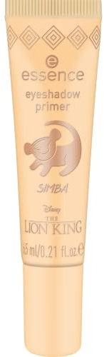essence Disney The Lion King eyeshadow primer, Lidschatten Grundierung, Transparent, langanhaltend, transluzent, vegan, ohne Mikroplastikpartikel, Nanopartikel frei, ohne Parfüm, 1er Pack (6.5ml)