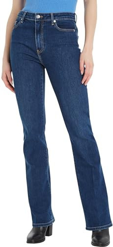 Tommy Hilfiger Jeans Donna Kai Bootcut, Blu (Kai), 24W/30L