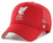 Liverpool FC Cap LFC Baseballkappe Basecap Retail Red Branson Trucker Mesh Kappe Mütze