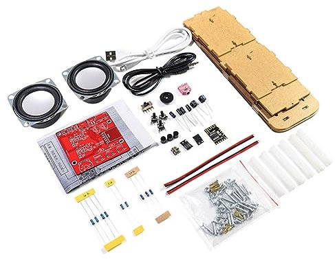 Nagoyuki Kit de Altavoz Bluetooth DIY ElectróNica Proyecto de Soldadura DIY PráCtica Ensamblaje de Soldadura Componente del Kit ElectróNico DIY