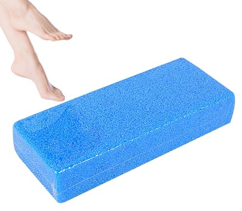 Pierre à frotter les pieds – Pierre professionnelle pour exfoliation des pieds – Gommage pour callosités des pieds, exfoliation des peaux mortes Spa accessoires de jour, soins des pieds