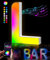 LED Buchstaben Lichter Alphabet - LED Brief Licht mit USB-Netzteil，APP-Kontrolle Musik Sync Dimmbar für Geburtstag Weihnachten Hochzeit Party Valentinstag & Festival Dekoration (L)