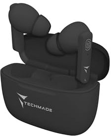 TECHMADE AURICOLARI EARBUDS NERI (TM-T31-BK)