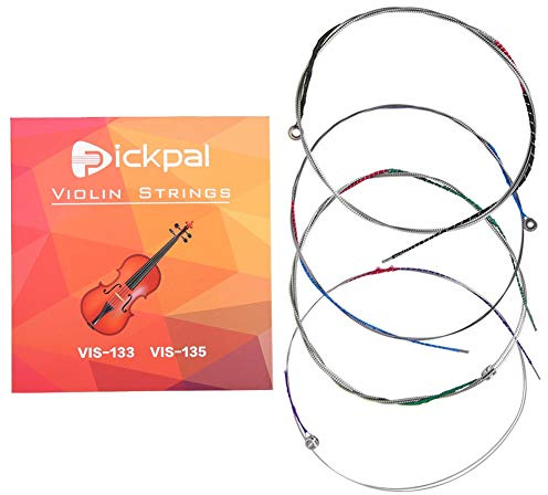Corde di violino di ricambio 4 4 pezzi 12 X 11 X 1 set completo corde in acciaio per violino Ed-g 4 4 Parti per violino