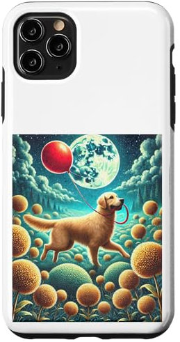 iPhone 11 Pro Max Golden retriever’s secret garden Case