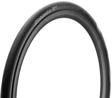 Pirelli Cinturato Road Bike Tyre, Tubeless Ready TLR, 700 x 35c, Black