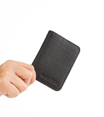 Marc Tchou Porta carte, Nero , L10B7, Casual
