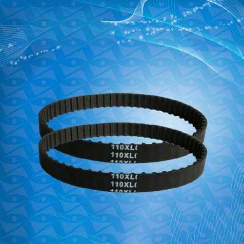 2020ER - Cinghia di trasmissione di ricambio per levigatrice Black and Decker 110XL031, confezione da 2 (12 mm)