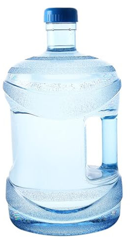Weduspaty Puche à eau, bouteille de distributeur d'eau 7, 5 L avec poignée contenant robuste avec vis pour la maison extérieure