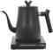 Elektrischer Wasserkocher aus Edelstahl | 1L (35.2oz) | 7-Temperaturstufen (45°C-100°C) | 1000W Schnellkochen | Modernes Design mit präzisem Auslauf | Schwarz | Für Tee, Kaffee & mehra
