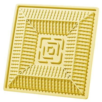 Cat Food Puzzle Teppich - wasserdichte interaktive Reflexionsschale, Flexibles Silikon ohne Schlupf | Verspieltes Gehirnwachen -Accessoire mit trockenem Kleid Holzhändler für Félin Welpe Ma Welpe