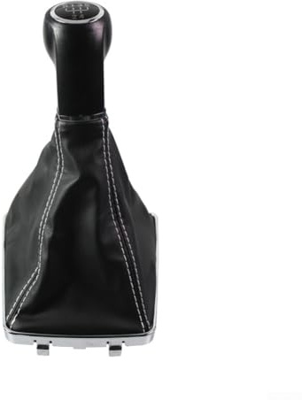 MeevrgR Schaltknauf für Opel Astra H (2004–2010), OEM-Stil, Leder und Kunststoff, Ersatzteil, 12 mm Einsteckloch