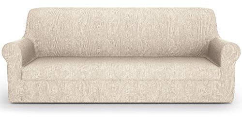 PETTI Artigiani Italiani Sofa-Überwürfe, Creme, 2 Sitzer (110 bis 150 cm)
