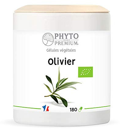 OLIVIER feuille – Olea europea – 180 gélules 200 MG (BIO)