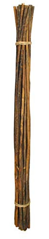 Selections Willow Pea & Bean Plant Support Sticks Stakes 120cm - Pack of 20