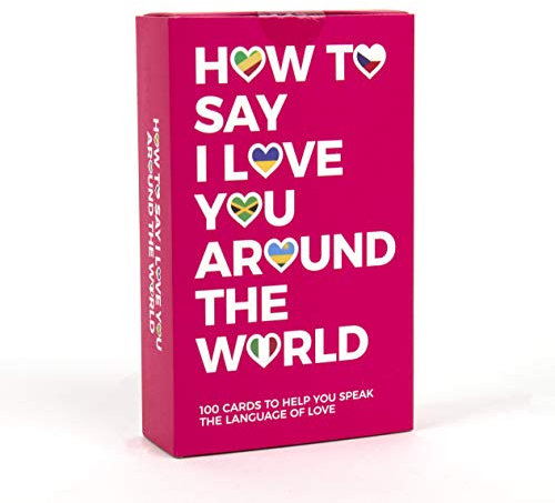 Gift Republic GR490063 Cómo Decir te Quiero Alrededor del Mundo