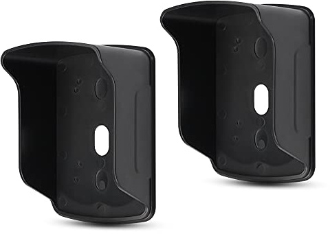 FST Cubierta de plástico Impermeable para Control de Acceso RFID Sistema de Teclado Cubierta a Prueba de Lluvia Protector de Carcasa para Timbre de Puerta WiFi (2PCS)