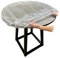 Anpassende Tischdecke runde transparente elastische Tischdecke wasserdichte Tabelle Abdeckung 90-110 cm runde Tischdecke, Vinyl-Tischdecke, Vinyl-elastische Tischdecke, transparente
