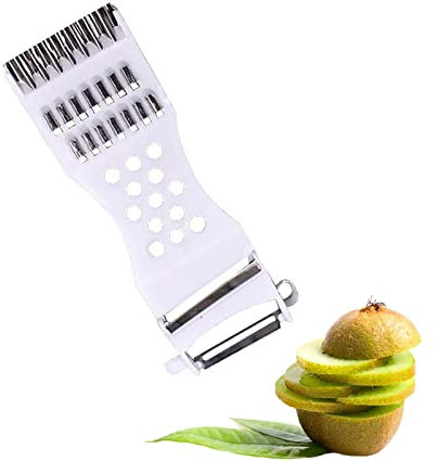 Lecerrot Pelador y rallador 5 en 1 - Verduras - Peladores Frutas Vegetales multifunción | Melon Planer Herramientas prácticas pelado Cocina para Ensalada Verduras