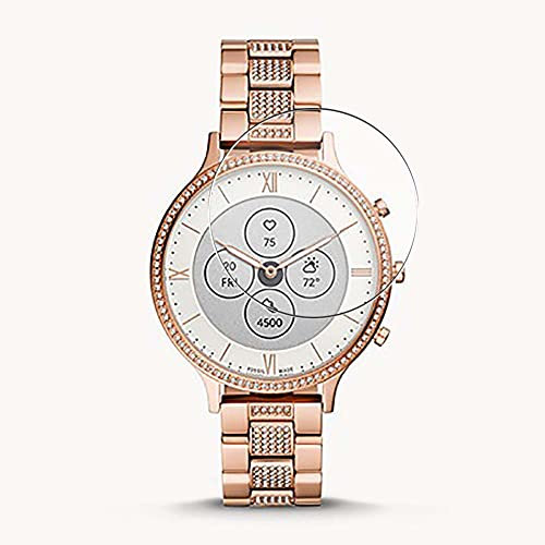 Vaxson 3 Stück 9H Panzer Schutz Glas kompatibel mit Fossil Hybrid HR COLLIDER WATCH CASE SIZE 42mm Schutzfolie Display schutz folie Panzerfolie SchutzGlas folien PanzerGlas