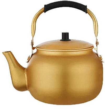 Bollitore per acqua in alluminio, portatile, per campeggio, all'aperto, 3 l, A-3 l