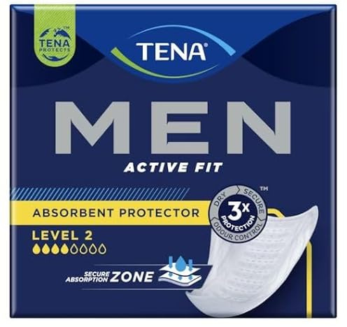 Assorbente incontinenza maschile Tena Men Livello 2 Confezione 120 pezzi