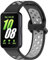 KUTEWEU Zweifarbig Armband Kompatibel mit Samsung Galaxy Fit 3 SM-R390 Armbänder, Zwei Farben Silikon Ersatzarmband Sport Armbänder Weiches Uhrenarmband für Samsung Galaxy Fit 3 (Schwarz Grau)