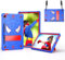 Custodia per Samsung Galaxy Tab S6 Lite 10,4 pollici 2020, SM-P610/P613 custodia per bambini, [cavalletto integrato] [tracolla] [portamatite] custodia con protezione completa antiurto a 3 strati, blu,
