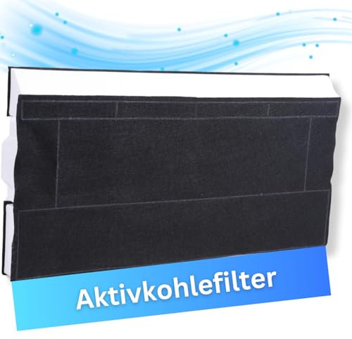 Home Melody Aktiv-Kohlefilter für Dunstabzugshaube | Kompatibel mit Bosch 00434229 Z5102X1 LZ45501 DHZ4506 434229 Z5144X1 Z45501 HZ4550 DWZKB1F KF28001 3BT769X DHZ4555 DHZ4550 DWZKB1F KF28001 Filter