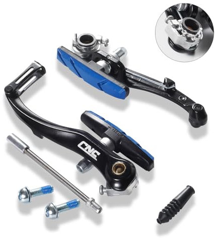 CNCLOL Bike V Brake Set, Bicycle V Brake Set Front& Rear, V Brake Caliper Set For Road/Mountain/MTB/BMX/Kids Bike. 1pair