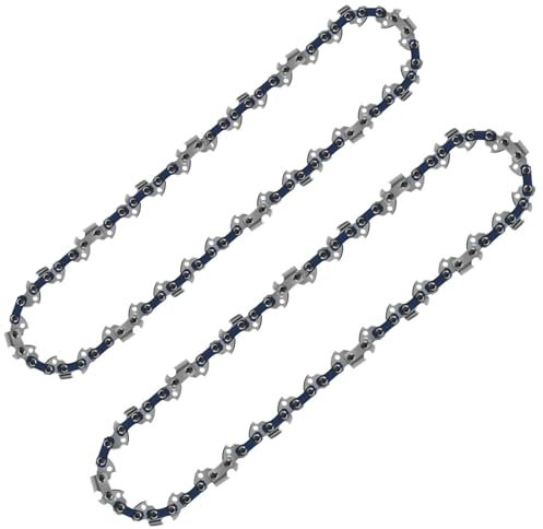 MKSENSE Catena per motosega, 2 pezzi, 8 pollici, mini catena per motosega, accessori per motosega (nero)
