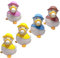 ifundom 5St Ente Druckminderer Badespielzeug für Babys Zappelspielzeug Stress Tiere süße Ente Stress abbau stressabbau Toy kniffliges -Squeeze- Vinyl