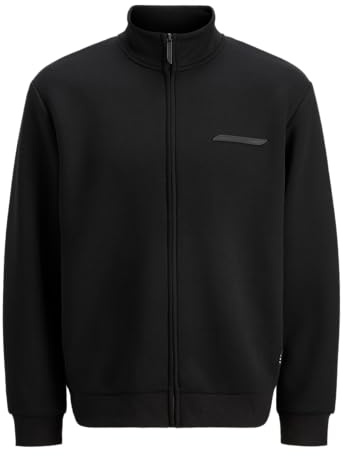 JACK & JONES Herren Jcofusion Scuba Sweat Zip High Neck Noos