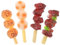 4 Cordes Jouets de rôti de Boeuf Viande au Barbecue Jouets ludiques Enfant Jouant des Jouets Accessoires de Jouets Alimentaires réalistes Nourriture de Jeu éducatif pour Enfants ibasenice