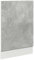 HOMTAKIE Panneau de Lave-Vaisselle Gris béton 45x3x67 cm