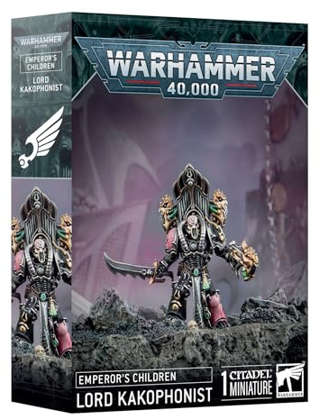 Games Workshop - Warhammer 40.000 - Kaiserkinder: Lord Kakophonist, Rot