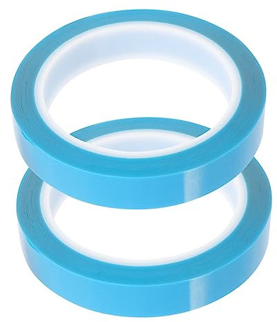 Veemoon 2Rolls Freezer Tape Self Adhesive Refrigerator Tape Wide Long No Residue High Temperature Resistance for Easy Installation and Repair