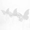 Little Snow Direct Wedding Party Name Place Cards For Wine Glass Cup Pearlescent Laser Cut - 20pcs Butterfly - White