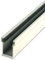 AWITALIA - Coppia guida tapparella in alluminio mm.17 x mm.28, lunga cm.150 colore ARGENTO