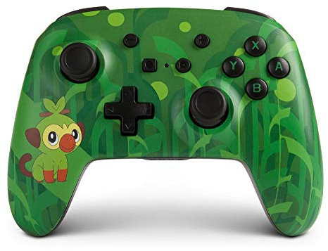 PowerA - Mando inalámbrico mejorado para Nintendo Switch, diseño de Pokémon